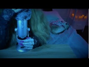 ASMR Tickle & Shh It's ok | Natural Long Nails | Fury Microphone Scratching