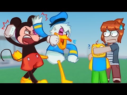 MICKEY and DONALD TROLL in ROBLOX VOICE CHAT