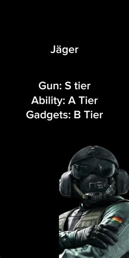 Rating every operator in siege pt2