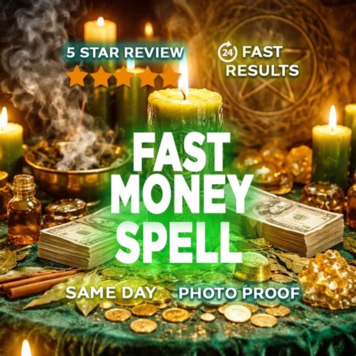 Fast Money Spell | SAME DAY Wealth Ritual | Attract Financial Flow, Prosperity & Abundance | Money Manifestation and Debt Clearing Energy - Etsy