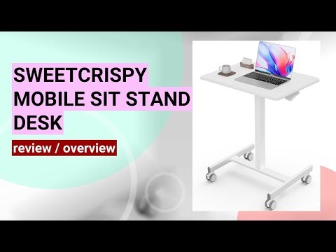 Sweetcrispy Mobile Standing Desk Review: The Ultimate Portable Workstation Solution