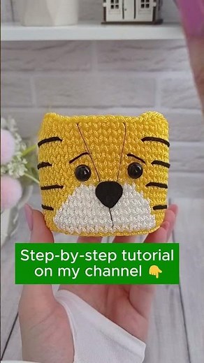 Want to crochet this tiger? Tutorial is out! 🐾