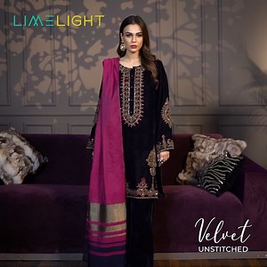 Limelight Formal Wear Collection ’22 outlines breathtaking display of elegance and sophistication with embroideries & luxe ensembles. Available in-store and online. Rs. 13,999- 3 Piece Velvet Suit-Embroidered (Pret) - P6000SU: Dark Navy Shop the dark navy suit here: https://bit.ly/3WZ5Fal #Limelight #LimelightEmbroideredVelvetCollection #LimelightWinterFormalWear #LimelightReadyToWear #EmbroideredFormalWear #LimelightEmbroideredReadyToWear #LimelightVelvetReadyToWear #LimelightTrends #LatestTren