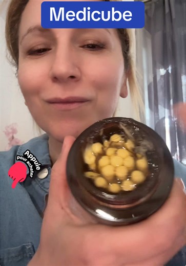 Crème Boba Gold capsules vitamine C @medicube global #medicube #trendylz #adopterz #pourtoi #skincarecoreene