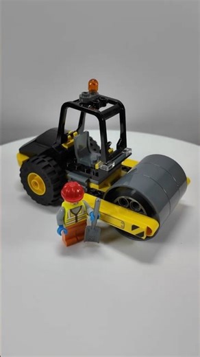 Lego City Construction Steamroller Set Number 60401 Unboxing Speed Build #lego #construction