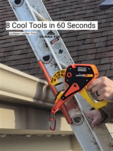 8 cool Tools #Tools #gobuildstuff | gutter ladder holder