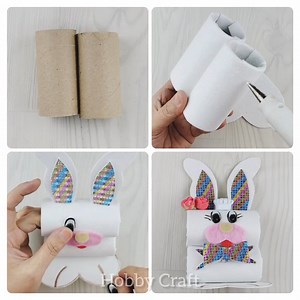 76K views · 451 reactions | Cute bunny craft for kids 﫶 | Hobby Knitting Decoration Ideas | Facebook