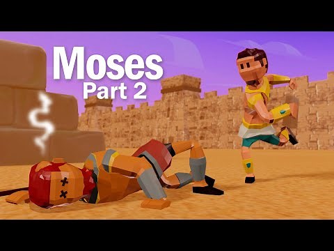 MOSES 2: Escape from Egypt | Animated Bible Stories | BIBTOONS GO