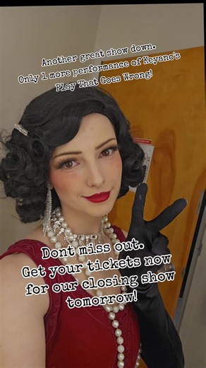 This show has been such fun to work on and every performance has managed to throw us some unexpected twists. But as we all know, the show must go on! This show more than any other really embraces the art of live theatre where you never really know what will happen and each performance is unique! But the best part is that the audience will never know if it was meant to happened or not because of the amazing teamwork. Just a few of the Audience reviews: