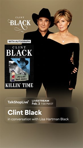 Clint Black on Instagram: "Comment “SHOP” for links via DM to order my new book, Killin’ Time: My Life and Music, with an autograph!"