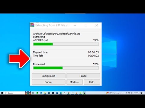 How to Extract RAR Files on Windows Laptop