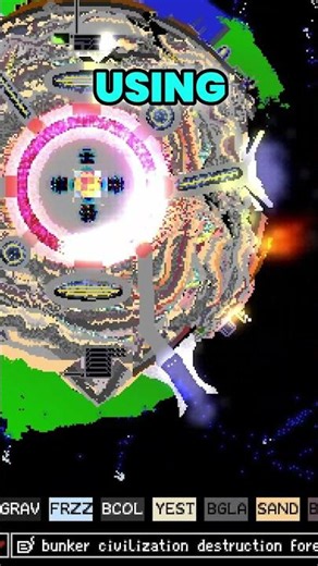 the greatest (worst) geoengineering of all time #gaming #powdertoy #spikeviper