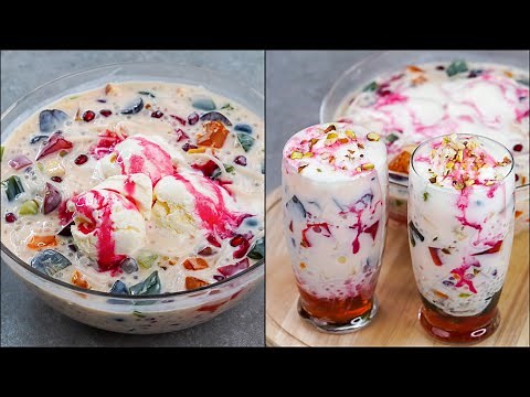 Restaurant Style Royal Falooda Dessert | Summer Dessert Recipe | Homemade Falooda Dessert