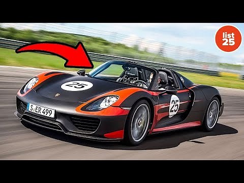 25 Fastest Vehicles Ever Built Ranked by Top Speed