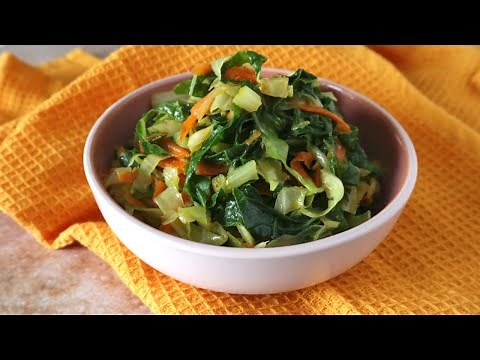 Cabbage and spinach recipe