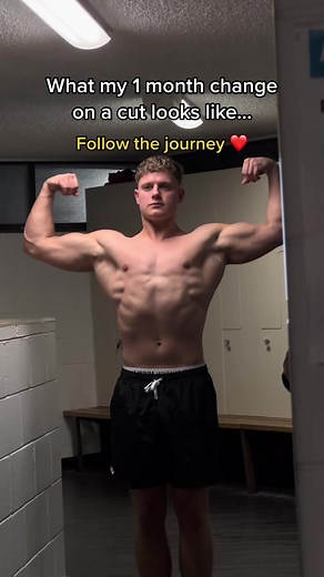 1 Month Gym Body Transformation | Cut Challenge