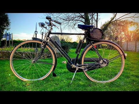I bought a 1960's Raleigh Bicycle