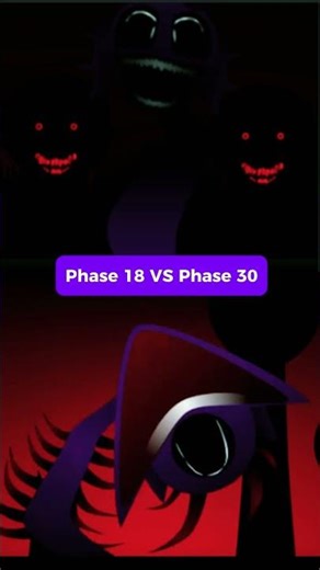 Sprunki Phase 18 VS Phase 30 Part 3 #sprunki #shorts
