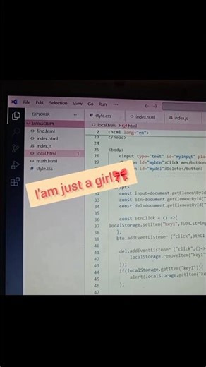 Cute(Pink) Theme in VS code Girl's therapy