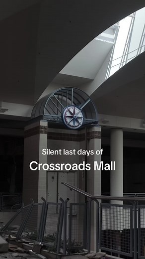 Crossroads Mall Demolition Begins in Waterloo, Iowa