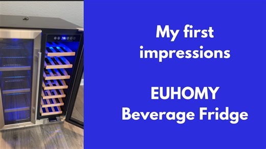 Watch My first impressions of our new beverage fridge! on Amazon Live