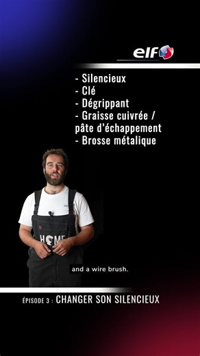 New video alert! 🎥 Is your muffler making a racket? 🔨🧰 Don't worry, learn how to change your muffler in a few simple steps with our new video tutorial. Whether you're a DIY enthusiast or a seasoned mechanic, this video will show you everything you need to know to get the job done right. #ELFLubricants #DIY #CarMaintenance #MufflerReplacement #TutoMecanicus | ELF