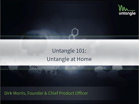Untangle 101: Untangle at Home
