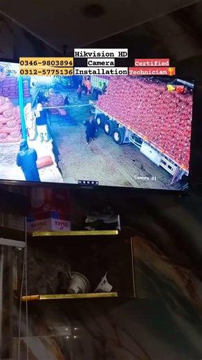 Professional CCTV Camera Setup | Live Monitoring On LCD & Mobile 24/7 #HikTechStar2026 #hikvsion