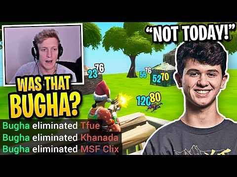 10 Minutes of Bugha DESTROYING Fortnite Streamers