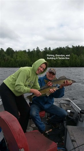 How I got into fishing & building a mini tackle box! #fishing #islandlife #lakelife #Midwest #fishinglife