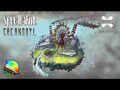 How to draw Chernobyl