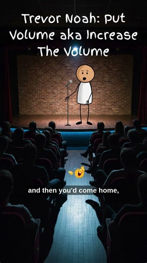 Trevor Noah: Put Volume #stickmancomedy #viralvideo #stickmananimation #trending #trevornoah #fyp