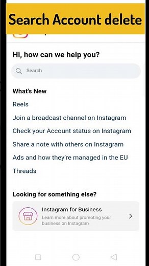 [GUIDE] How to Delete Instagram Account on Android (100% Working)