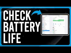 How to Check Battery Life on iPad (How to Check Your iPad's Battery Health)
