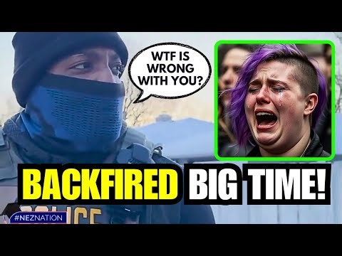 ICE Agent BREAKS the INTERNET after TORCHING Leftist Protestor (MUST SEE!)