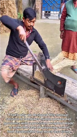 The ultimate manual fodder cutter