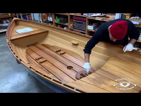 Building a custom West Coast Traditional Rowboat