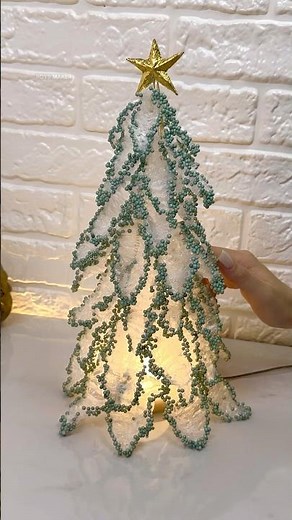 DIY Beaded Christmas Tree 🎄🔥
