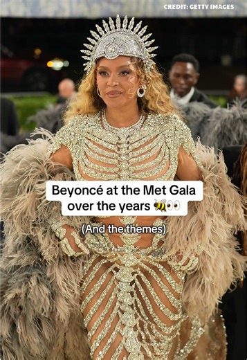 Beyoncé's Iconic Met Gala Moments Through The Years