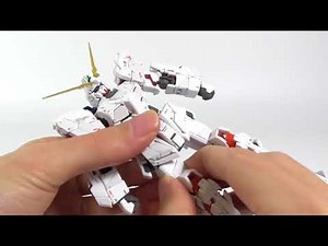 (Transform) RG Unicorn Gundam, Destroy Mode to Unicorn Mode