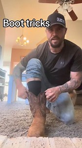 2.6M views · 41K reactions | How to eliminate boot lines in jeans #boots #cowboy #cowboys #construction #tricks #socks #jeans #tight #hack #bluecollar #DidYouKnow | Steven Linker | Facebook