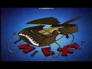 Cartoon Network Powerhouse - Falling Piano Bumpers (Frank Welker Compilation)