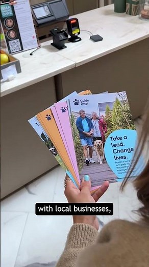 Become a volunteering champion and spread the word of volunteering for Guide Dogs! 💛 #GuideDogs