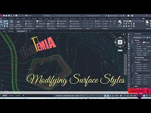 2. Modifying Civil 3D Surface Styles (Video 2/6)