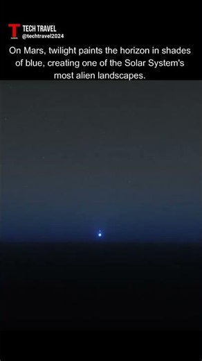 The Red Planet Has Blue Sunsets. #mars #sunset #new #alien