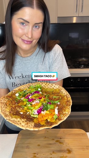 Vegan Falafel Smash Taco Recipe | Easy and Delicious Lunch Idea