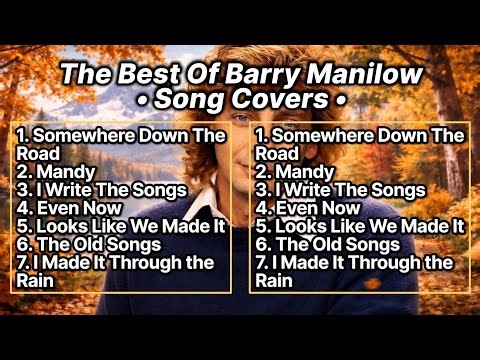 Best LOVE Songs Playlist (The Best Of Barry Manilow) - 70s 80s Music | Pop Ballad & Soft Rock Ballad