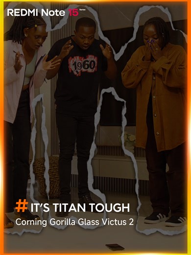 Episode 8 was like; Arguments first, Phone Safety later😭📱 Phones falling left, right, and centre. But the REDMI Note 15 Series stays unbothered with Gorilla Glass Victus 2 💪🔥 Drop-resistant. Drama-resistant. Don’t miss this one 😂 #fyp #REDMINote15Series #REDMITitanDurability #FlagshipTechForEveryone