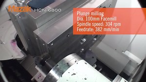 Perfect for high-volume, large heavy part production, the HCN-6800 achieves maximum performance when cutting virtually any type of material. | Mazak North America
