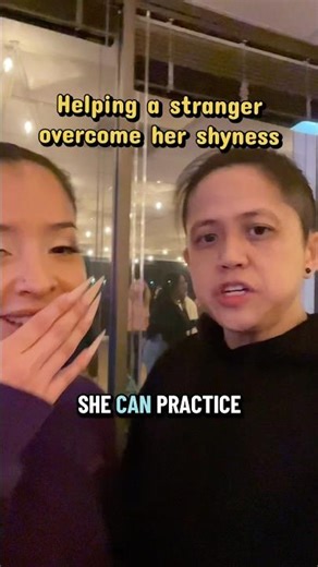 Shy people will rule 2026! #strangers #kindness #spontaneous #real #connection